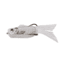 Strike King Bitsy Poppin Swimbait, Pearl, 1/4oz, BPOP-84