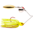 Strike King Bleeding Bait Spinnerbait Fishing Lure, Bleeding Chartreuse, 3/16oz, BB316CW-301SG, BB316CW-301SG