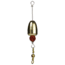 Strike King EZ-Rig Fishing Weight, Pre-Made Carolina Rig, 1/2oz, Stainless Steel Wire, Plastic Bead, Brass Weight, 2-Pack, Brass/Red, EZRIG-12