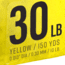 Strike King Contra Braid Fishing Line, 30lb Test, 150-Yards, Hi-Vis Yellow, LPB150-30Y