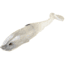 Strike King Final Copy Weedless Softbait, 1 pack, 6in, Pearl, 12-36067