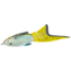 Strike King Hack Attack Pad Perch Bait, Natural Shad, 6in / 1/2oz, HAPP-699