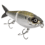 Strike King Hog Father Jr Hardbait, 7in, 2.5oz, Chrome Herring, 12-36375