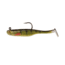 Strike King Homing Minnow Softbait, 3 pack, 2.5in, 1/8oz, Yellow Perch, 12-36216