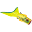 Strike King KVD Popping Perch Fishing Lure, Hollow Body Topwater, Chartreuse Gill, 5 1/2in, 1/2oz, PPKVD-243, PPKVD-243
