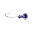 Strike King Mr. Crappie Sausage Head Jig Head, 25 Pack, Deep Blue, 1/16oz, MRCSH25P116-646