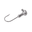 Strike King Mr. Crappie Sausage Head Jig Head, 25 Pack, Unpainted, 1/16oz, MRCSH25P116-U