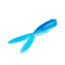 Strike King Mr. Crappie Teen-Zee Tails Swimbait, Blue Pearl, 5/8in, MRCTZTL-185