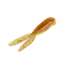 Strike King Mr. Crappie Teen-Zee Tails Swimbait, Pumpkin with Chartreuse Tail, 5/8in, MRCTZTL-48