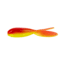 Strike King Mr. Crappie Teen-Zee Tails Swimbait, Red Chartreuse, 5/8in, MRCTZTL-187