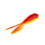Strike King Mr. Crappie Teen-Zee Tails Swimbait, Red Chartreuse, 5/8in, MRCTZTL-187