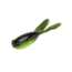Strike King Mr. Crappie Teen-Zee Tails Swimbait, Tuxedo Black Chartreuse, 5/8in, MRCTZTL-183