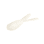 Strike King Mr. Crappie Teen-Zee Tails Swimbait, White, 5/8in, MRCTZTL-204