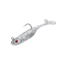 Strike King Pinger Minnow Softbait, 3 pack, 2.5in, 1/8oz, Carolina Chrome, 12-36146