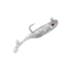 Strike King Pinger Minnow Softbait, 3 pack, 2.5in, 1/8oz, Carolina Chrome, 12-36146