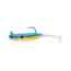 Strike King Pinger Minnow Softbait, 3 pack, 2.5in, 1/8oz, Sexy Shad, 12-36148