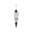 Strike King Poppin’ Cork, High-Quality Popping Float, Inshore Terminal Tackle, Tour-Grade Components, Clacking Sound, 3in, 1oz, White, POPCW