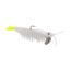 Strike King Pre-Rigged Tidal Shrimp 1/4oz, Pearl Chartreuse Tail, 2.75in, PRSSW275-492