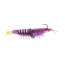 Strike King Pre-Rigged Tidal Shrimp 1/4oz, Purple Firetiger, 4.25in, PRSSW425-516