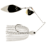 Strike King Premier Pro-Model Fishing Lure, Spinnerbait, White Gold and Silver Blade, 3/8oz, PP38CW-204GS, PP38CW-204GS