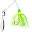 Strike King Promo Spinnerbait, Chartreuse &amp; Lime, 3/8oz, 1 Pack, MAPRO38CW-93