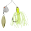Strike King Promo Spinnerbait Colorado/Willow, Chartreuse, 1/8 oz, 1 Pack, MAPRO18CW-1