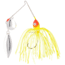 Strike King Promo Spinnerbait Colorado/Willow, Chartreuse/White, 1/8 oz, 1 Pack, MAPRO18CW-3