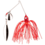 Strike King Promo Spinnerbait Colorado/Willow, Red, 1/8 oz, 1 Pack, MAPRO18CW-69