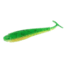 Strike King Rage Swimmer Saltwater, Soft Plastic Paddletail Minnow, Ribbed Body, High Tail, 3 1/4in, 8-Pack, Firetiger, RGSWSW325-513