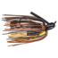 Strike King Pro-Model Jig Fishing Lure, Casting Jig, Black Brown Amber, 3/8oz, PMJ38-23, PMJ38-23