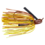 Strike King Pro-Model Jig Fishing Lure, Casting Jig, Green Crawfish, 3/8oz, PMJ38-13, PMJ38-13