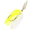 Strike King Rattling Thunder Cricket Bladed Jig, 1/2oz, 2.5in, Chartreuse White, 12-36315