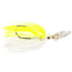 Strike King Rattling Thunder Cricket Bladed Jig, 1/2oz, 2.5in, Chartreuse White, 12-36315