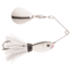 Strike King Rocket Shad Spinnerbait Fishing Lure, White, 3/8oz, RS38-12, RS38-12