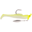 Strike King Speckled Trout Magic Fishing Lure, Prerigged Soft Plastic Saltwater Swimbait, Chartreuse Glow Chartreuse Head, 1/8oz, STM18-863, STM18-863