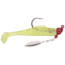 Strike King Speckled Trout Magic Fishing Lure, Prerigged Soft Plastic Saltwater Swimbait, Chartreuse Silver Red Head, 1/4oz, STM14-841, STM14-841