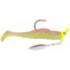 Strike King Speckled Trout Magic Fishing Lure, Prerigged Soft Plastic Saltwater Swimbait, Electric Chicken Belly/Chartreuse Head, 1/8oz, STM18-860, STM18-860