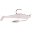 Strike King Speckled Trout Magic Fishing Lure, Prerigged Soft Plastic Saltwater Swimbait, Pearl, 1/4oz, STM14-844, STM14-844