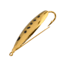 Strike King Saltwater Weedless Spoon, Gold Pogy, 3in, SWLS-744