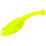 Strike King Shadpole XL Softbait, 10 pack, 2.5in, Chartreuse Shiner, 12-36423