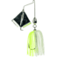 Strike King Swinging Sugar Buzz Jointed Buzzbait, Chartreuse White, 3/8oz, 1 Pack, SSB38-203