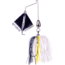 Strike King Swinging Sugar Buzz Jointed Buzzbait, Sexy Shad, 3/8oz, 1 Pack, SSB38-590