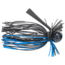 Strike King Tour Grade Football Finesse Jig, Football Jig Fishing Lure, Black and Blue, 3/8oz, TGFFJ38-2, TGFFJ38-2