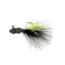 Strike King Tour Grade Hair Jig - 2PK, Black Chartreuse, 3/32oz, TGHJ332-200