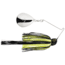 Strike King Tour Grade Night Spinnerbait, Bass Fishing Lure, Black Chartreuse, 1/2oz, TGN12C-200, TGN12C-200