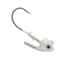 Strike King Tour Grade Rage Swimmin’ Head Fishing Lure, Precision Weighted Swimbait Jighead, 4/0 Medium Wire Hook, 3/8oz, Pearl White, TGRGSH38-84