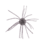 Strike King Tumbleweed Floating Softbait, 4 pack, 3in, Prism Smoke, 12-36252