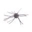 Strike King Tumbleweed Floating Softbait, 4 pack, 3in, Prism Smoke, 12-36252