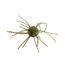 Strike King Tumbleweed Floating Softbait, 4 pack, 3in, Watermelon Red Flake, 12-36251