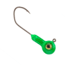 Strike King XL Stiletto Head Jig, 1/8oz, 1.5in, Limetreuse, 12-19116